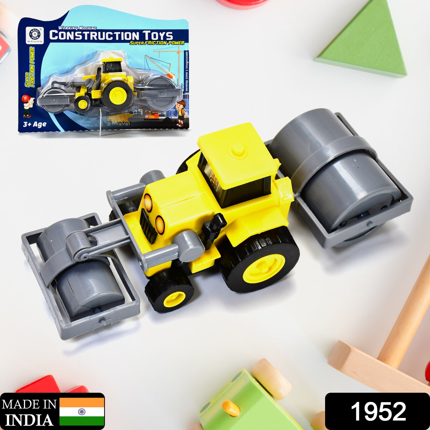 1952 Mini Friction Power Construction Excavator Loader With Torry Toy For Kids 1952 Mini Friction Power Construction Excavator Loader With Torry Toy For Kids